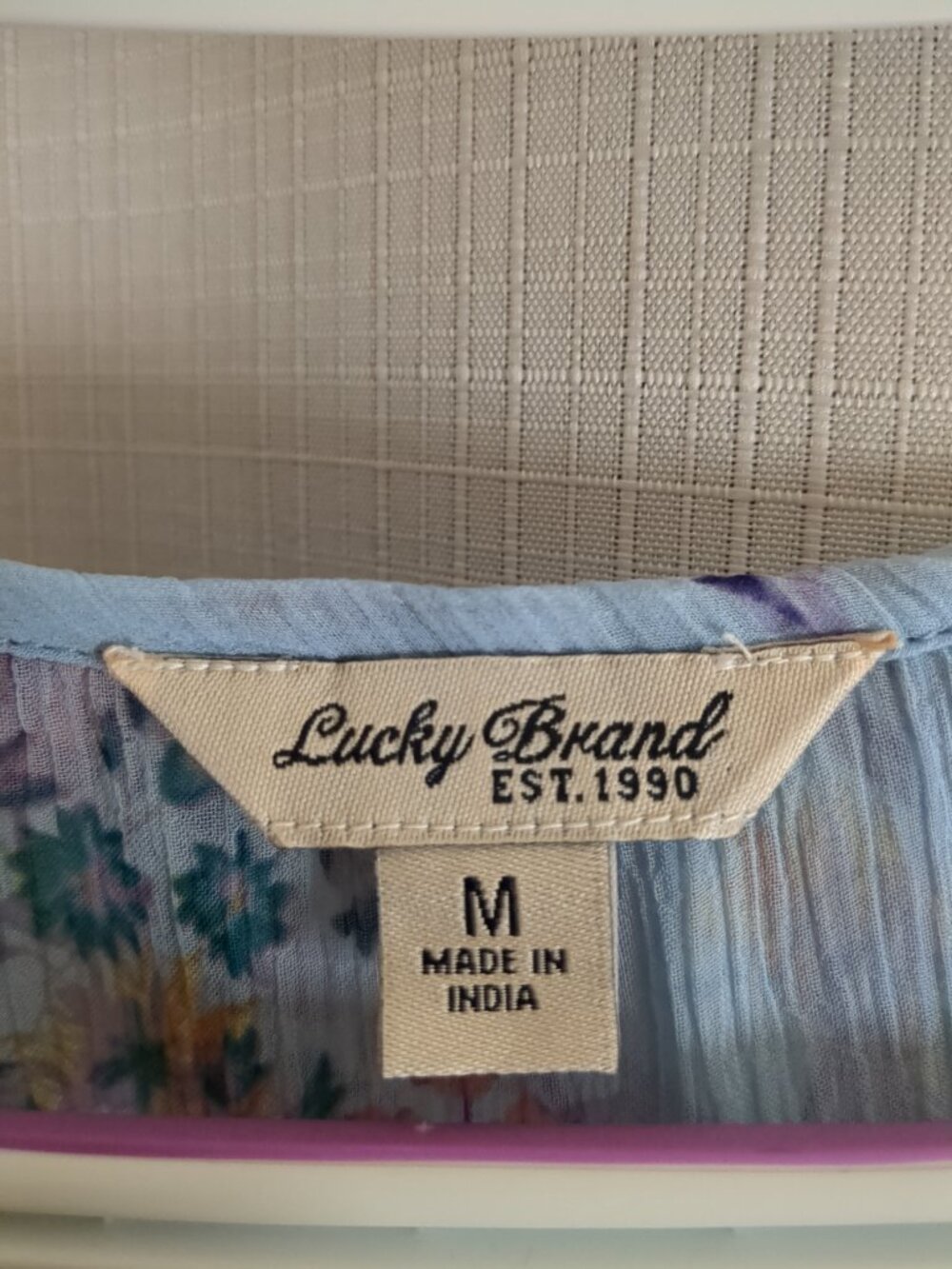 M Lucky Brand Long Sleeved Tunic Blouse - Picture 8 of 10